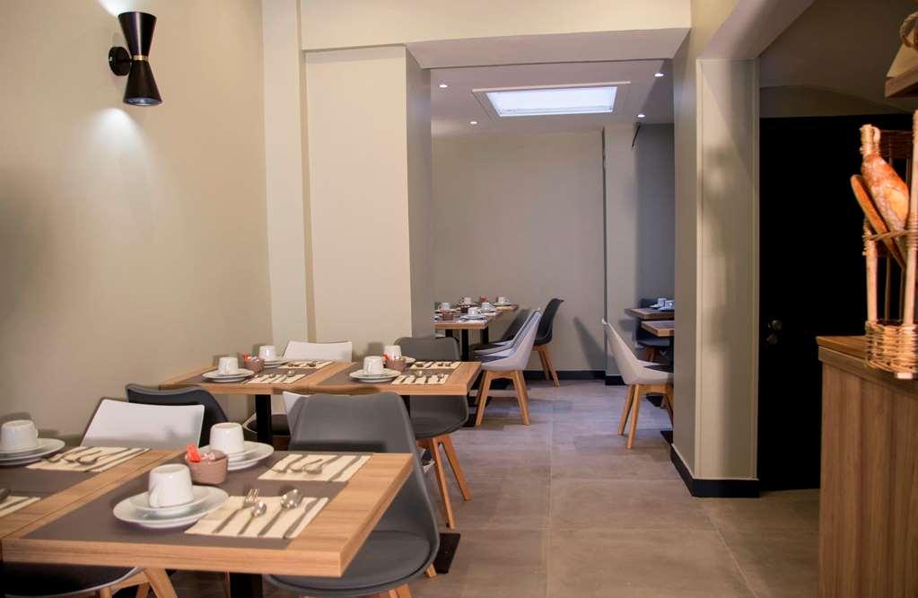 Hotel Moulin Vert Paris Restoran gambar