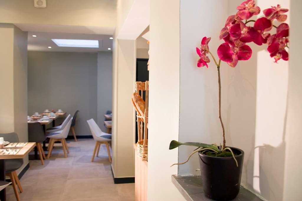 Hotel Moulin Vert Paris Restoran gambar