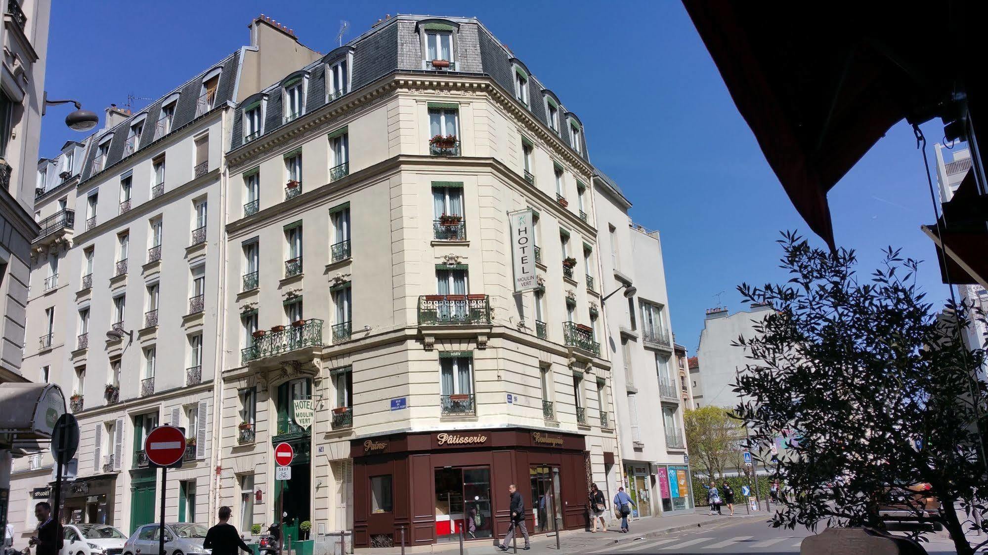 Hotel Moulin Vert Paris Luaran gambar