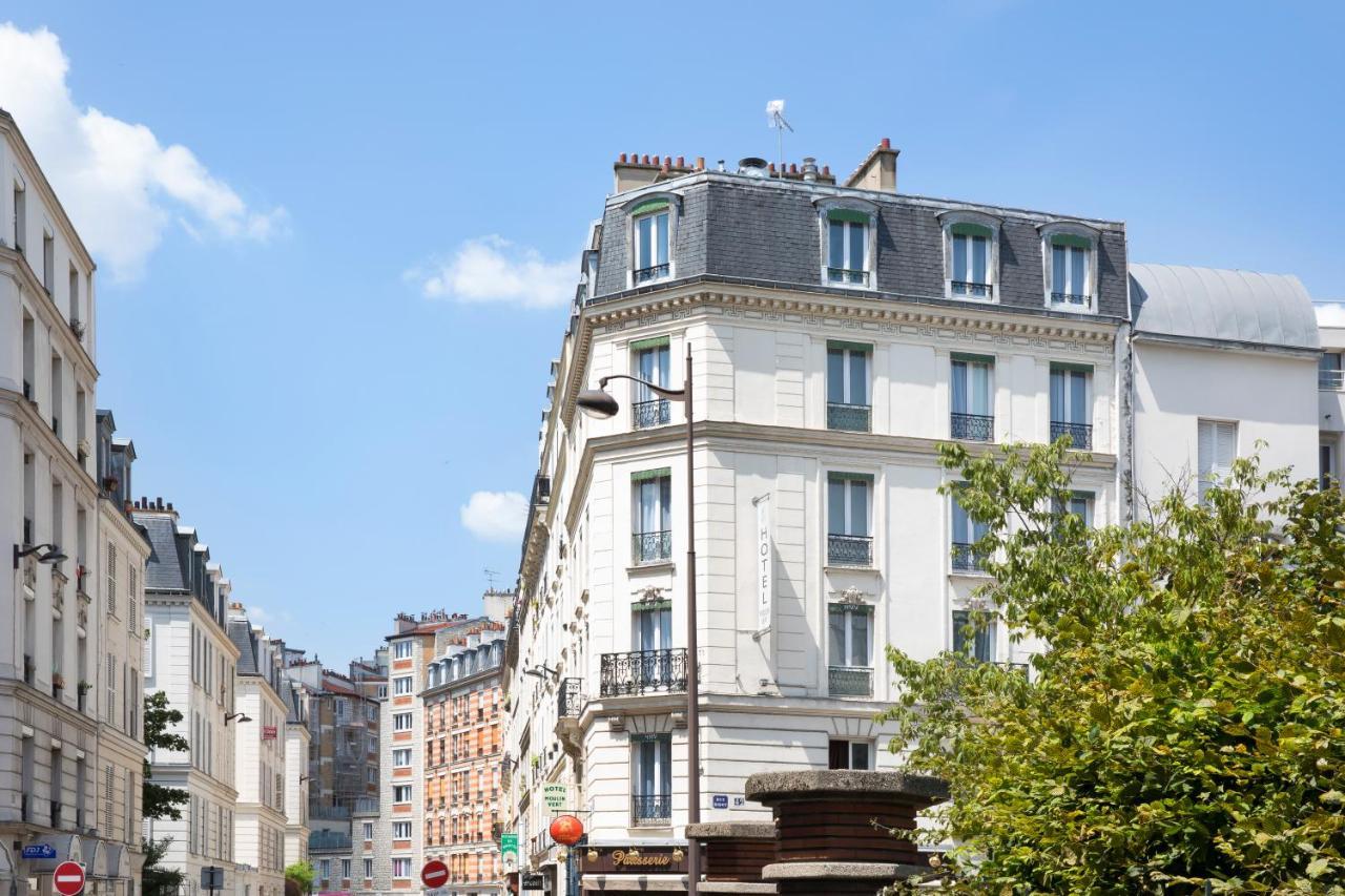 Hotel Moulin Vert Paris Luaran gambar